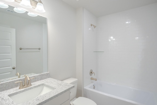 22207 Kastoria Dr, Hockley, TX 77447 - full bath featuring vanity and  shower combination