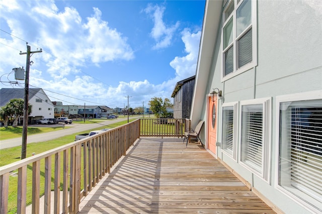 view of deck