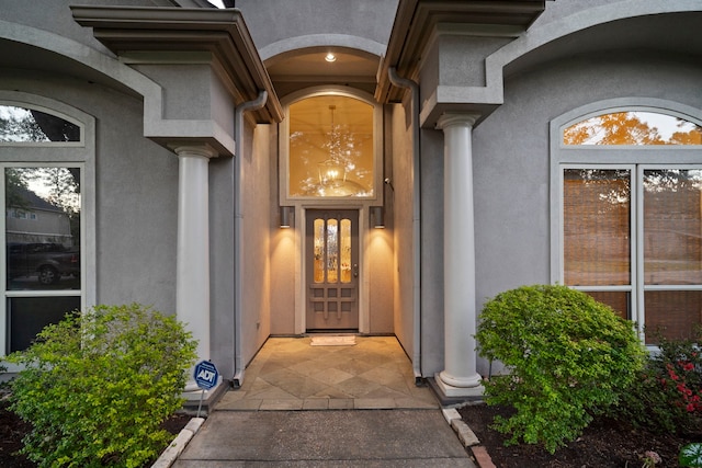 view of property entrance