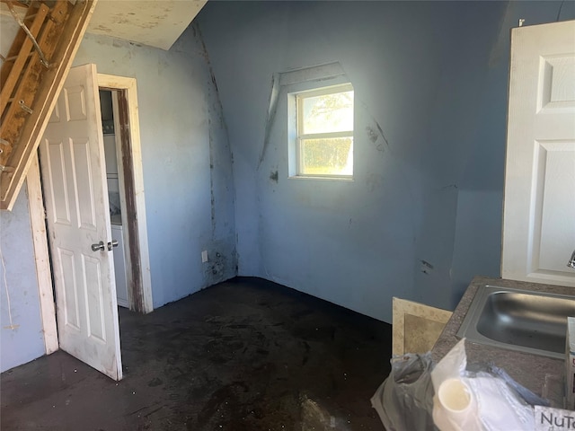 bonus room with sink