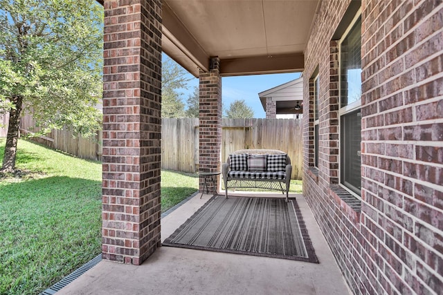 view of patio / terrace