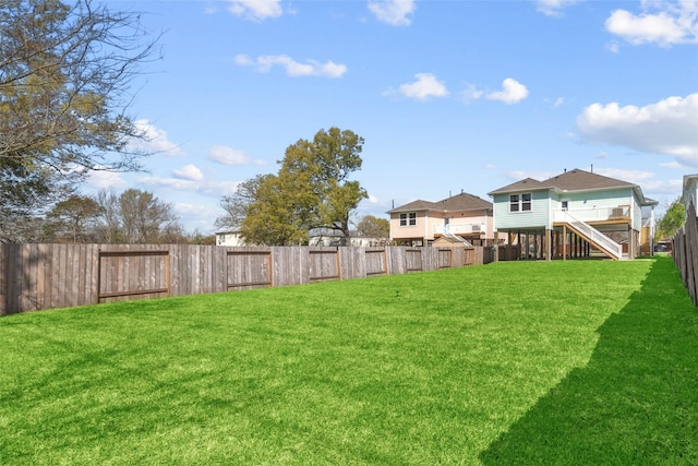 347 Bay Oaks St, La Porte, TX 77571 - fenced backyard featuring stairway