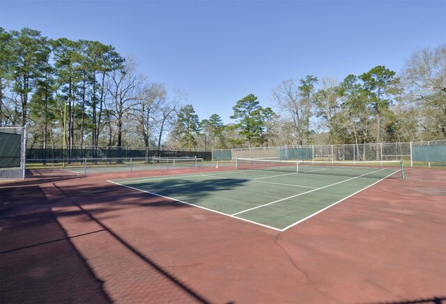 view of sport court featuring basketball court