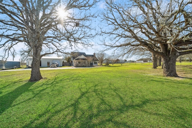 view of yard