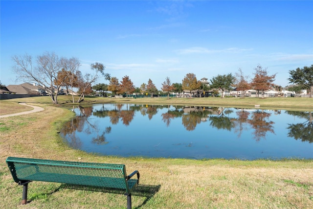 property view of water