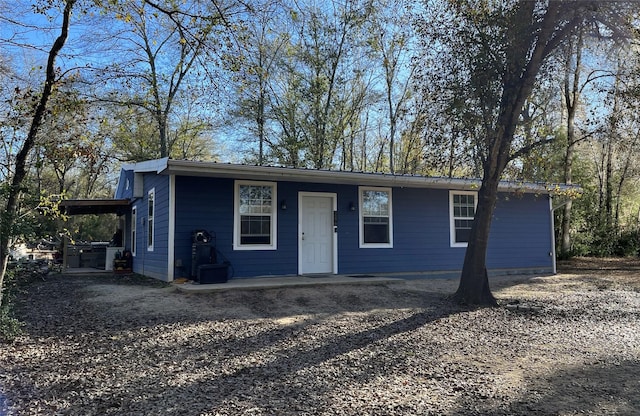 view of front of house