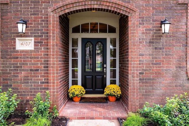 view of property entrance