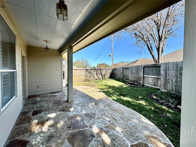 view of patio