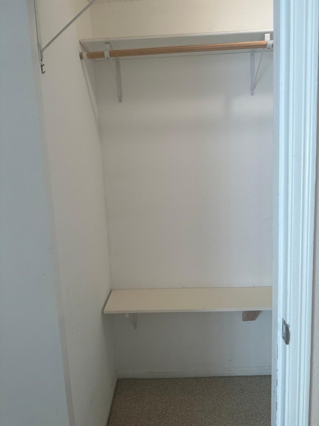 view of closet