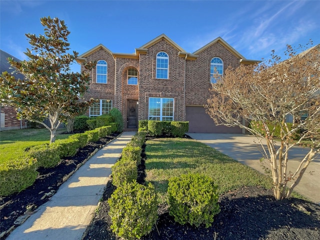 35 Ember Branch Dr, Missouri City, TX 77459 - view of front of house with a front yard and a garage
