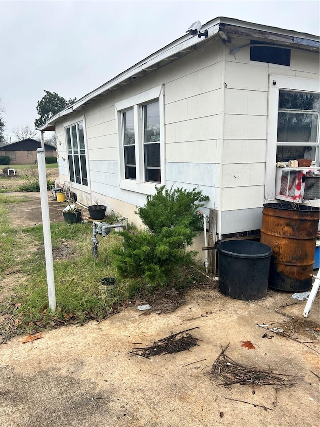 view of property exterior