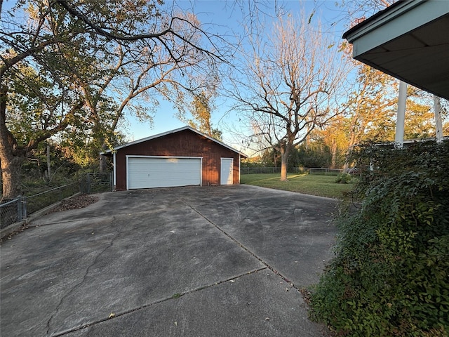 6402 Jim St, Houston, TX 77092 - view of detached garage