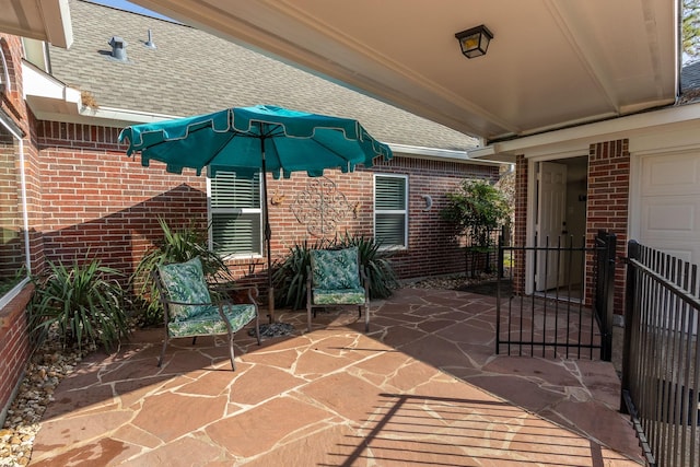 view of patio