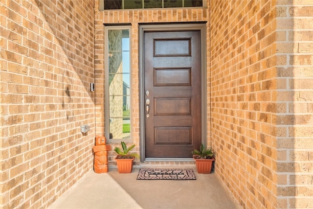 view of property entrance