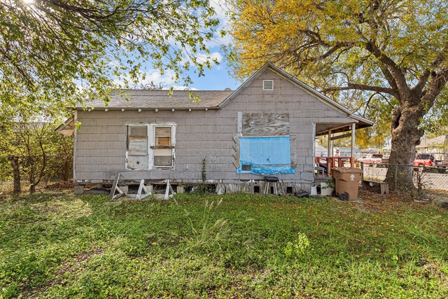 view of rear view of house