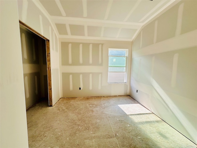 view of empty room