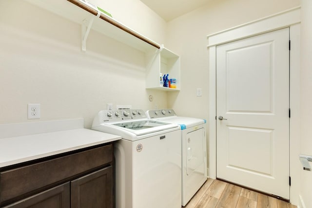 laundry room with washing machine and clothes dryer