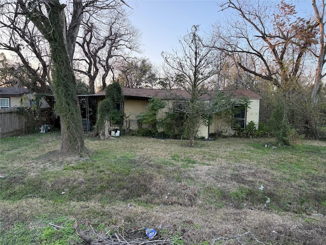 view of front of house