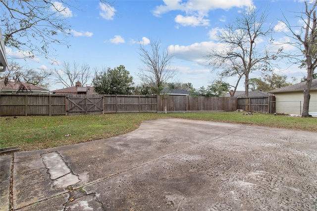 exterior space with a patio