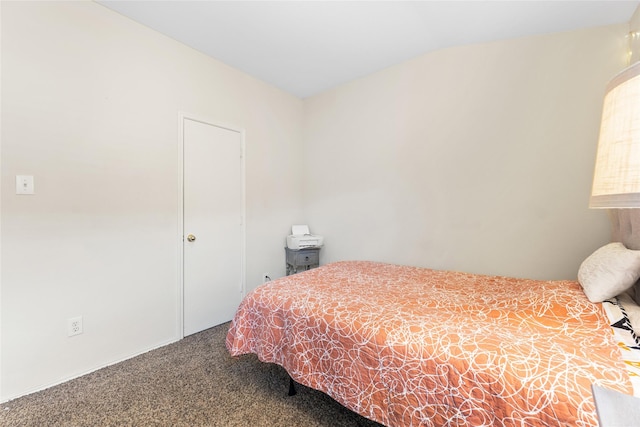 bedroom featuring carpet floors