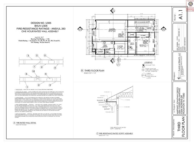 2206 Hoskins Dr, Houston, TX 77080 - floor plan / room layout