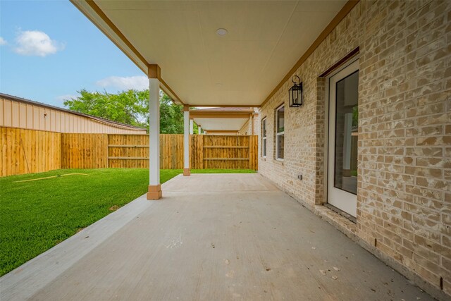 2206 Hoskins Dr, Houston, TX 77080 - view of patio