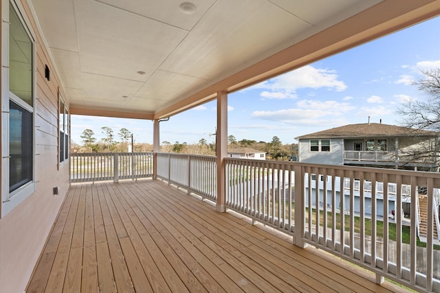 view of deck