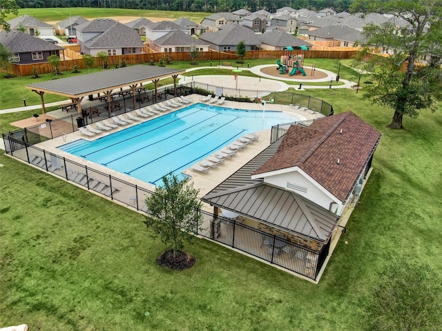 40738 Rosemary Rain Ln, Magnolia, TX 77354 - community pool with a residential view