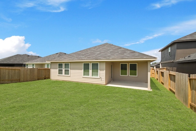 40738 Rosemary Rain Ln, Magnolia, TX 77354 - rear view of property featuring a patio area and roof with shingles