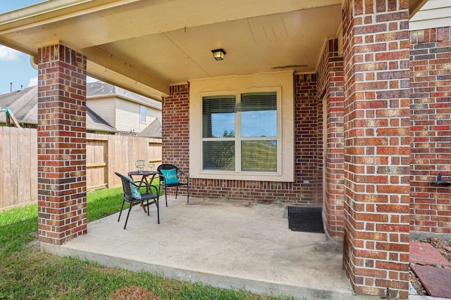 view of patio / terrace