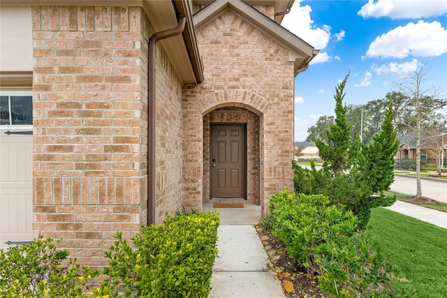 view of entrance to property