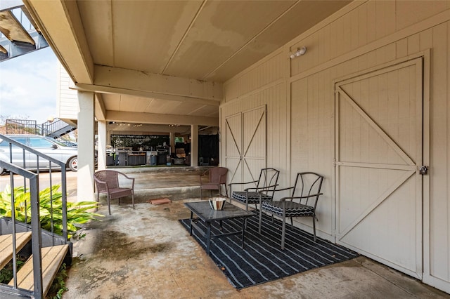 view of patio