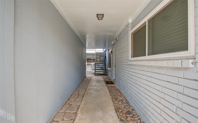 view of hallway