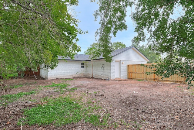 view of back of house