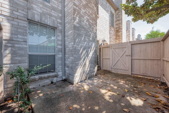 exterior space featuring a patio