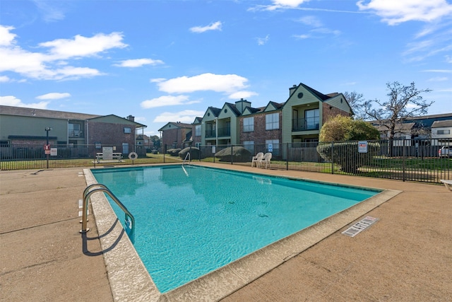 view of pool