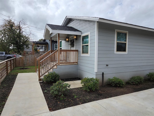 view of front of house