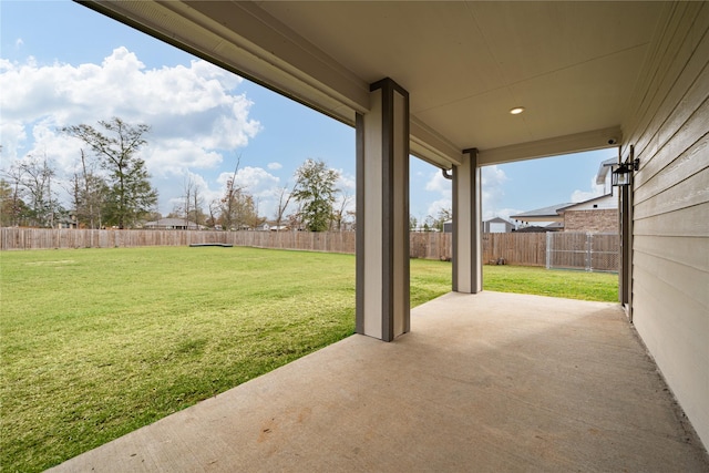 view of patio