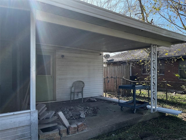 view of patio