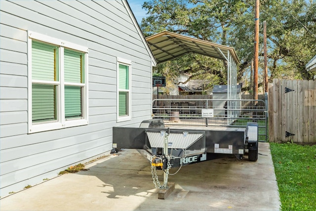 view of patio