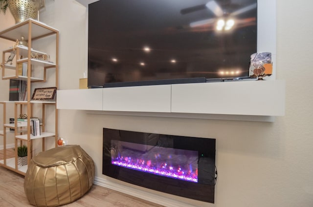 room details with wood-type flooring