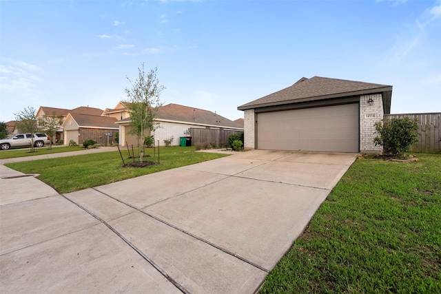 14534 Broadbury Pond Rd, Rosharon, TX 77583 - view of front of house featuring brick siding, a garage, and concrete driveway