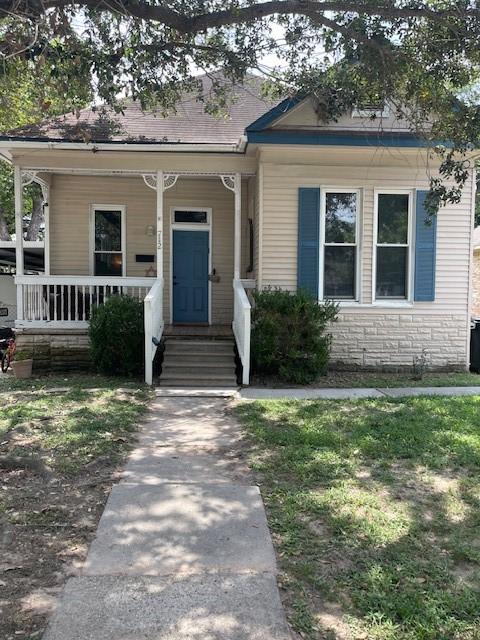 bungalow-style house featuring a porch