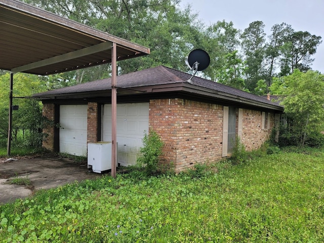 view of property exterior