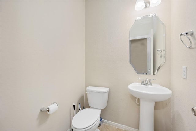 bathroom with toilet