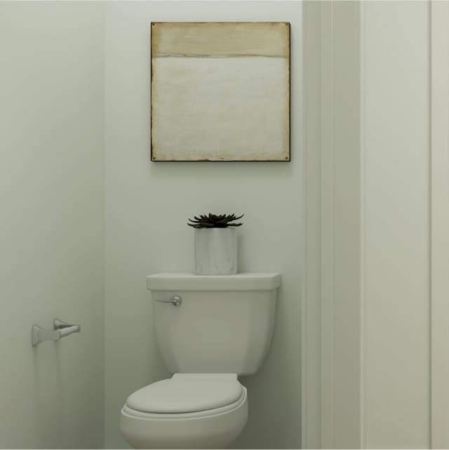 bathroom featuring toilet