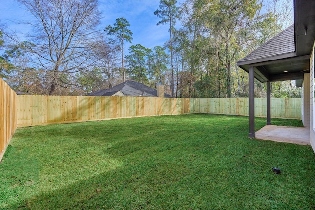 3050 Willowbend Rd, Montgomery, TX 77356 - fenced backyard with a patio area