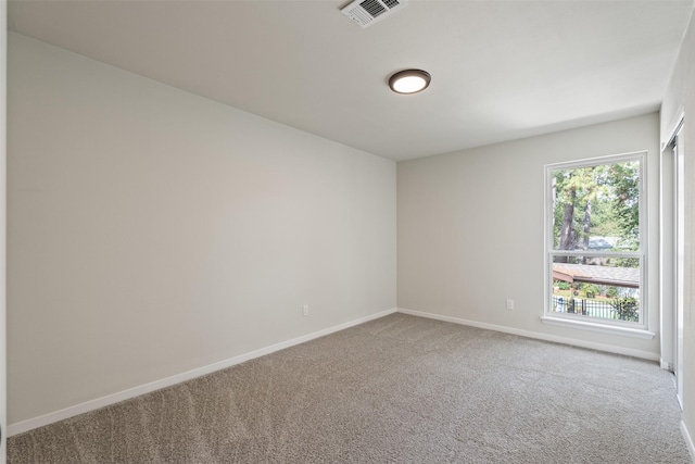 unfurnished room featuring carpet floors and a healthy amount of sunlight