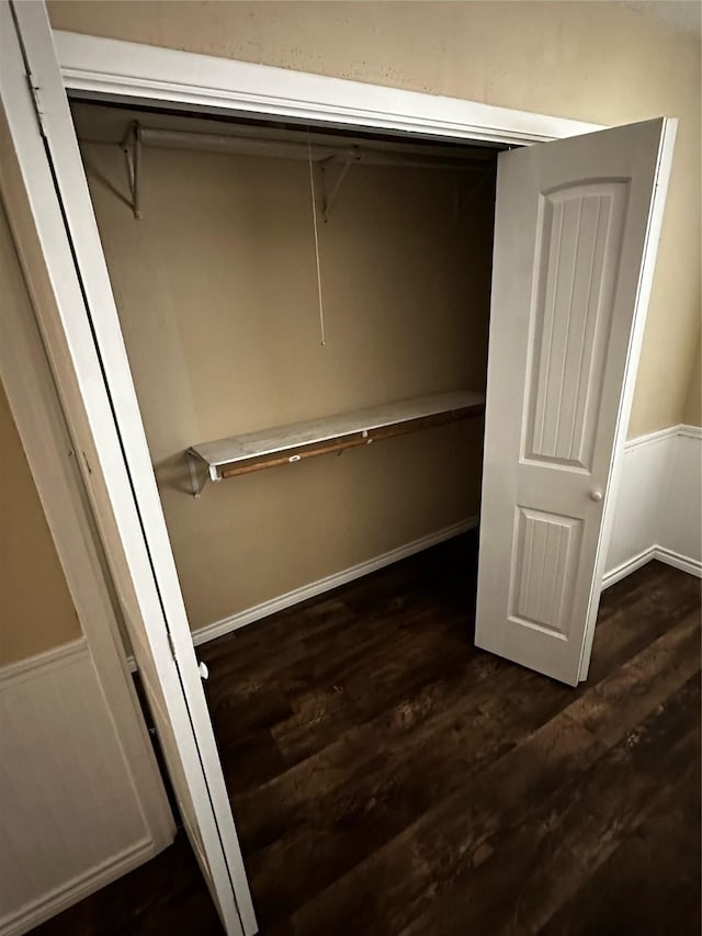 view of closet