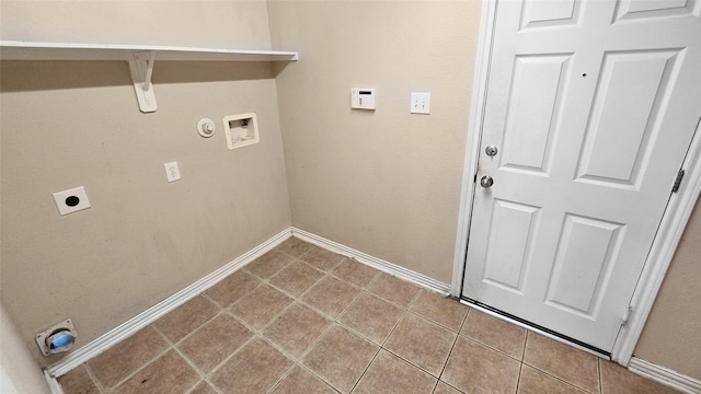 laundry room featuring hookup for a washing machine, gas dryer hookup, and electric dryer hookup